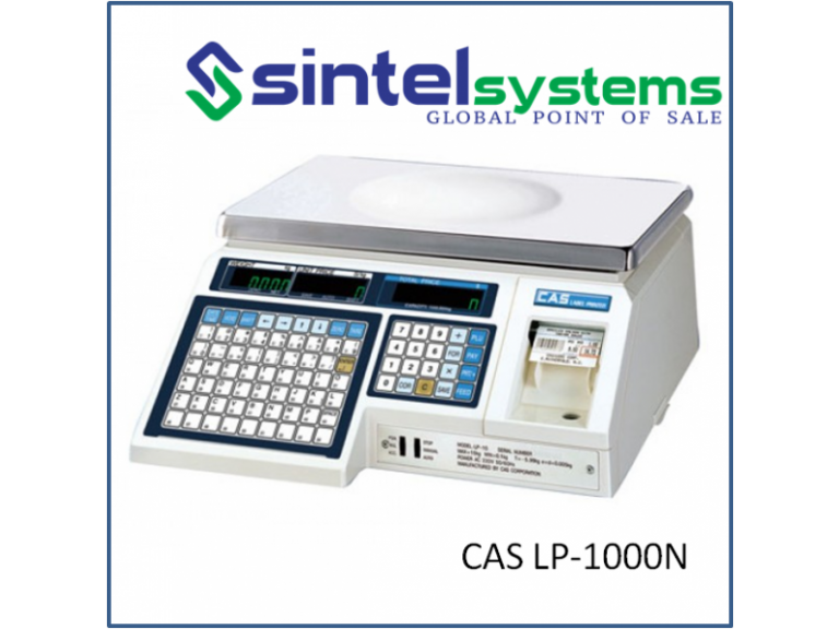 CAS LP-1000N Label Printing Scale